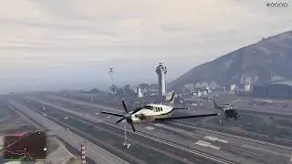 GTA 5 | Trevor Hijacks Velum 5-Seater Plane – Epic Crash Fail! 💥✈️