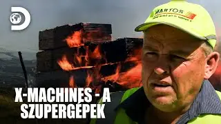 Óriási tűz blokkolja az utat! | X-Machines - A szupergépek