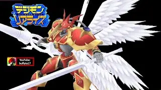 Digimon ReArise - Gallantmon / Dukemon CM (Crimson Mode) Battle Park showcase デュークモン：クリムゾンモード