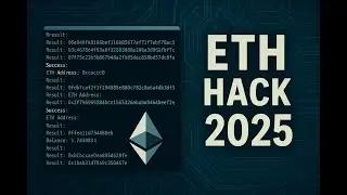 Brut ETH Generator 💻 How Ethereum Brut Forse Works