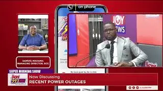 ECG MD, Samuel Dubik Mahama issues an apology as he explains the cause of the recent power outages