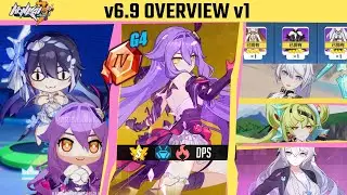 Honkai 6.9 v1 Overview - Farmable S-rank Sirin, G4 Fire, Free Outfits, Promare Crossover and more!