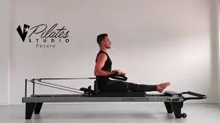 Antonio Baldes-Pilates Studio Pesaro &bull;Reformer Pills&bull; Arm Works Facing Footbar variations