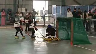 Tiny tots match#highlite Roller hockey 