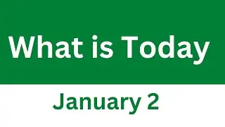 What is Today ? | January 2 | Rabytfox Insight