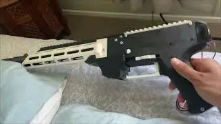 Perun v2 compatible select fire airsoft gun (fully 3d printed gearbox) Part 1