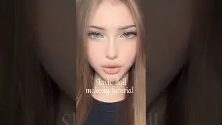 slavic doll makeup tutorial 🎀 #slavicdoll #makeuptutorial