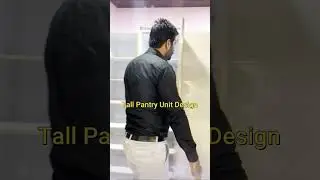 Modular Kitchen । Tall Pantry Unit Design। Kitchen in Budget