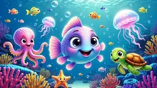 &ldquo;Swim Wiggle Splash! | Ocean Animals Song for Toddlers&rdquo;🌊🐠🐙🪼