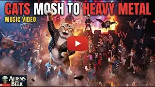 Cats In The Pit Goes HARD 😼💥 Ultimate Cat Mosh Pit Music Video