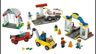 Budujemy! LEGO - CITY - Centrum motoryzacyjne - (60232) cz. 1 z 6 [czerwone auto]