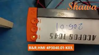 B&R,HMI&nbsp;4P3040 01 K03,   #hmirepair #hmirepair #repairing #testing #B&R