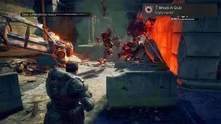 Gears of War Reloaded - Whack-A-Grub Achievement / Trophy!