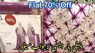 J. Junaid Jamshed Sale On Entire Stock Flat 70% 50% & 40% OFF || J. Sale Today 6th September