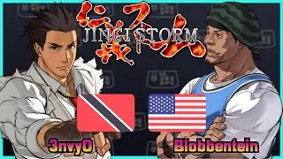 Jingi Storm - The Arcade || 3nvy0 🇹🇹 VS 🇺🇸 Blobbentein || FLYCAST FIGHTCADE 2