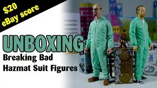 Unboxing | Mezco Breaking Bad Hazmat Suit Figures | Walter White Jesse Pinkman