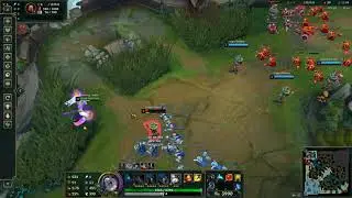 Hail of Blades abuse with Rengar's Q + Titanic Hydra