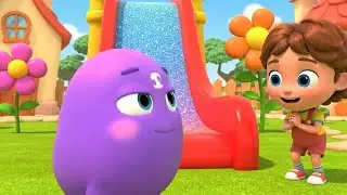 Fall Guys Sleepy Bean Se Sali&oacute; de la Pista | Canci&oacute;n Divertida para Beb&eacute;s | Rimas Infantiles