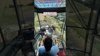 POV: My morning as a crane operator 🤣 (🎥: IG/ kems.grutier)
