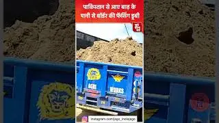 Firozpur News: Pakistan से आए बाढ़ के पानी में डूबी Border Fencing | Punjab Flood Update