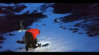 La Polinosa, por la Canal Central (III/2), 350 m. Febrero 2020