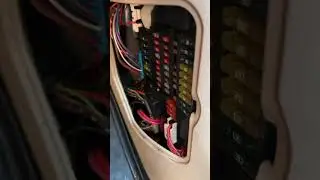 2013 Mini Cooper S airbag light removal.