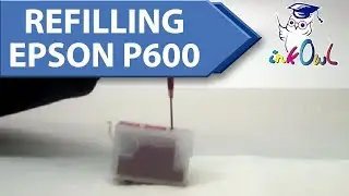 InkOwl Refill Cartridges for EPSON SureColor P600 (#760 ink)