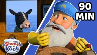 Peekamoo! 🐄🚤 Eine Kuh auf einem Boot?! | Lustige Cartoons mit Shane dem Koch f&uuml;r Kinder