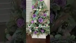 Spring Decoration~Spring Flowers Day Decorations Tree #christmas  #christmasdecoration