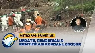 UPDATE Hari Ke-13 Pencarian Korban Longsor di Cisarua - [Metro Pagi Primetime]