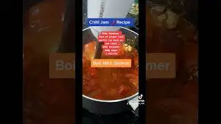 Super Easy Chilli Jam 🌶 Recipe | Cook With Me | Cheap Eats | Easy Cooking | Family Favourite |