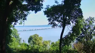 Cycling on the Raymond G. Esposito Trail Northbound to Nyack, New York