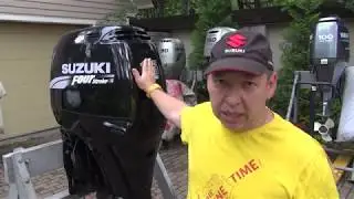 REVIEW OF SUZUKI DF115 2004 FROM JAPAN/HYDRAULIC LIFTING IS GOOD, COMPRESSOMETER IS BAD.