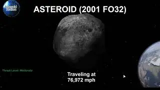 Asteroid (2001 FO32) Large Object Headed Towards Earth March 21