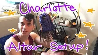 ⭐️ Traveling Witch 🔮 - CHARLOTTE, NC | Altar Setup and Apartment Tour