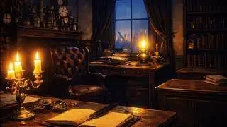 Escape to the Clockwork Office | Ambient Music with Clockwork Sound Effects