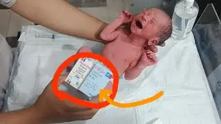  After delivery IV Line Insertion & First Antibiotic Care | NICU Nursing Moments 💉🩺#nursing support 