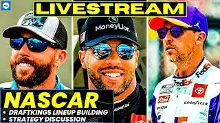 DraftKings NASCAR Brickyard 400 Lineup Building + Strategy at Indianapolis #nascar #dfs #draftkings