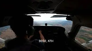 My first solo cross country (KRHV - KSNS - KMER - KRHV)