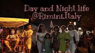 GIORNO E NOTTE A RIMINI, ITALY (day and night in rimini, italy)