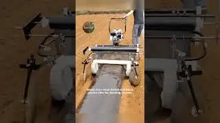 Farm Transformation  Black Plastic Film Installation for Growing Crops!