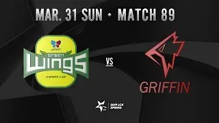 [2019 LCK SPRING] 0331 Match89 : JAG vs GRF Highlight