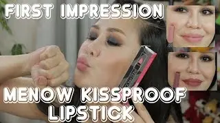 FIRST IMPRESSION | MENOW KISSPROOF LIPSTICK | BeYouTyAndBeyond