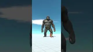 ARBS Shorts｜ King Kong vs Romanus  --  Animal Revolt Battle Simulator