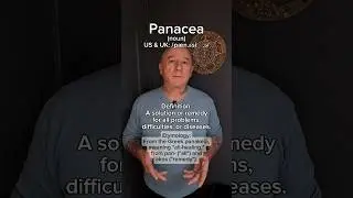 Panacea! English Pronunciation, Meaning, Synonyms, Etymology, and Examples!