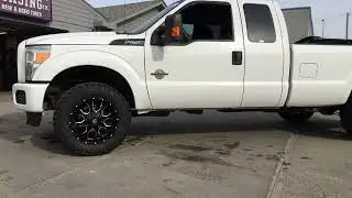 2012 Ford SuperDuty with new Wheels & Tires from Omaha Casing Company!