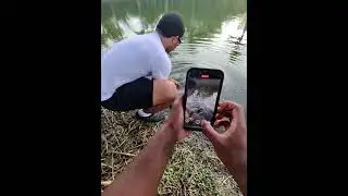 Catch and release large mouth bass #miami #florida #bassfishing #fish
