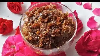 Gulkand Recipe - Homemade in Tamil | குல்கந்து செய்வது எப்படி?Rose Petal Jam