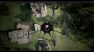 UE5 Drone Control System &mdash; Camera Modes (Day/Night/Thermal) + UI Showcase
