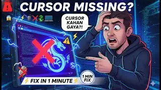 Kali Linux Cursor Missing? 😱 Fix in 1 Minute 🔥 | Cywer Learning